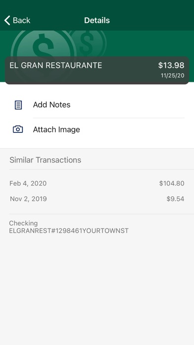 TCBT Mobile Banking Screenshot
