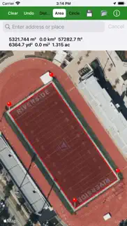 map measurement tool iphone screenshot 3