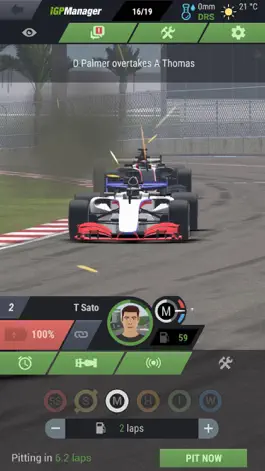 Game screenshot iGP Manager - 3D Racing hack