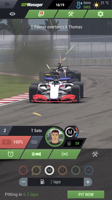 iGP Manager - 3D Racing Screenshot