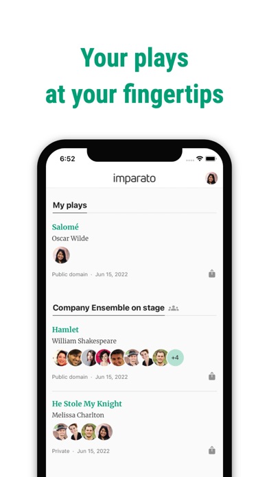 Imparato - Theatre Screenshot