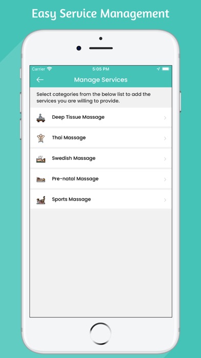 GrabMassage Therapist Screenshot