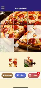 Tasty Food Puzzle screenshot #1 for iPhone