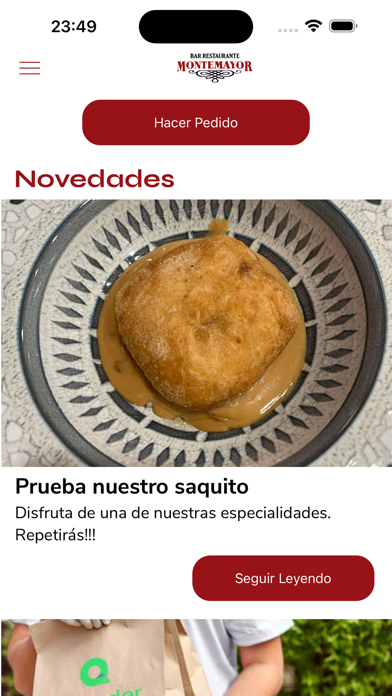 Restaurante Montemayor Screenshot