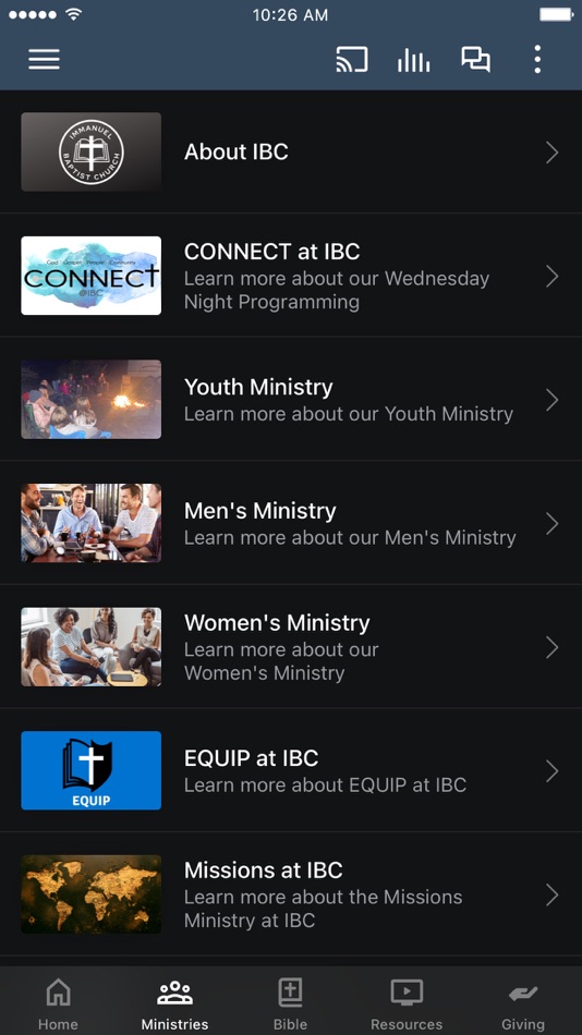 #2. IBC - Beulah (iOS) 由: Immanuel Baptist Church (Beulah)