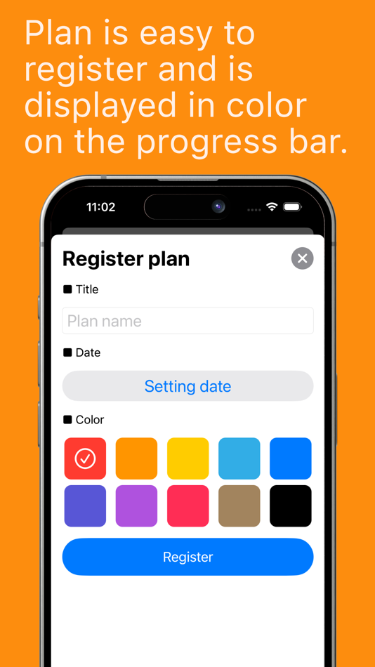 #3. Progress Bar Calendar (iOS) 由: Takeshi Kayahashi