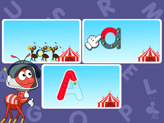 ABC Circus-Baby Learning Games iPad app afbeelding 1
