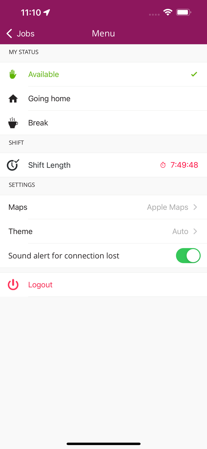 Location Cars Driver