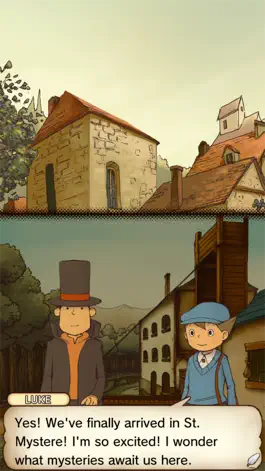 Game screenshot Layton: Curious Village in HD hack