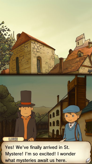Layton: Curious Village in HD Screenshot
