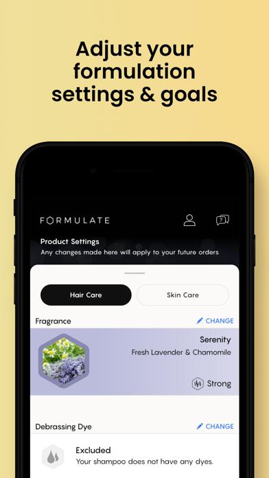 Formulate Health Screenshot