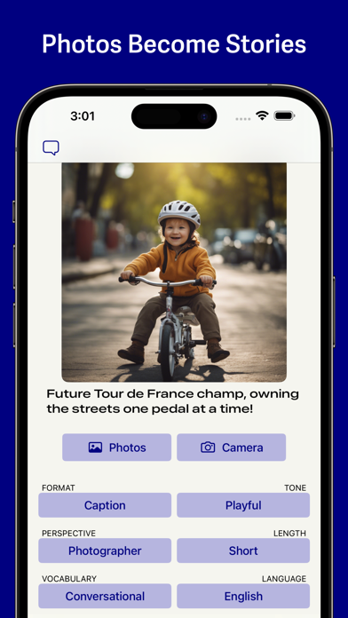 AI Photo Captions - 1000 Words Screenshot