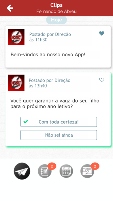 CSC - Colégio Santa Catarina Screenshot