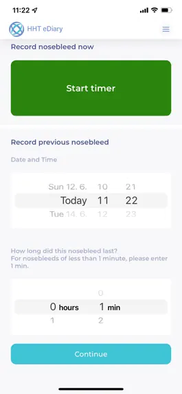Game screenshot HHT eDiary apk