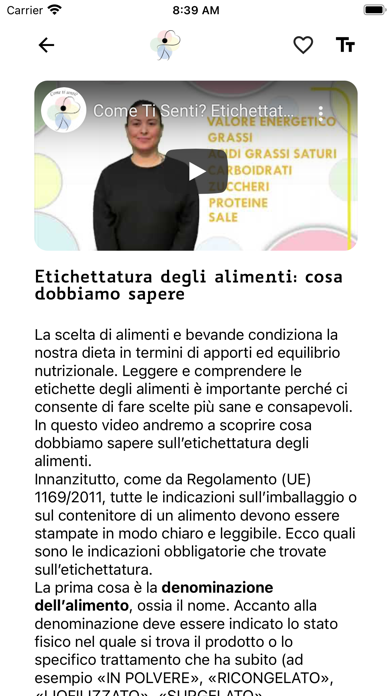 Come ti senti? Screenshot