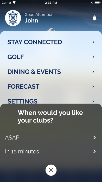 Weston Golf and Country Club Screenshot