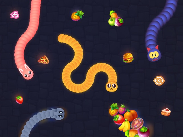 Download & Play Snake Battle: Worm Snake Game on PC & Mac