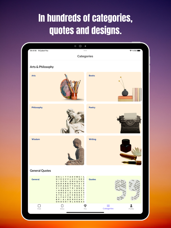 Screenshot #5 pour Brilliant Post Story Quotes