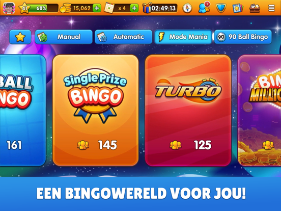 GamePoint Bingo iPad app afbeelding 2