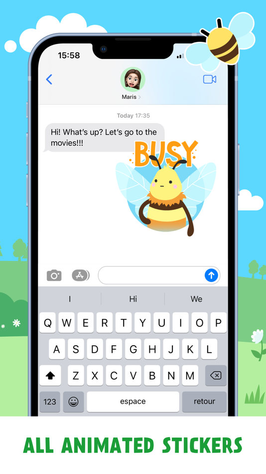#2. Moji BusyBee (iOS) Podle: Gleb Eremenko