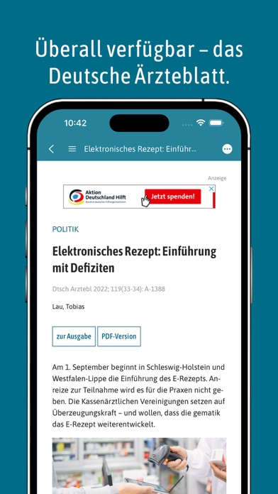 Deutsches Ärzteblatt Screenshot