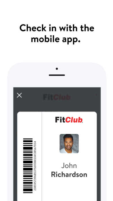 FitClub Members Screenshot