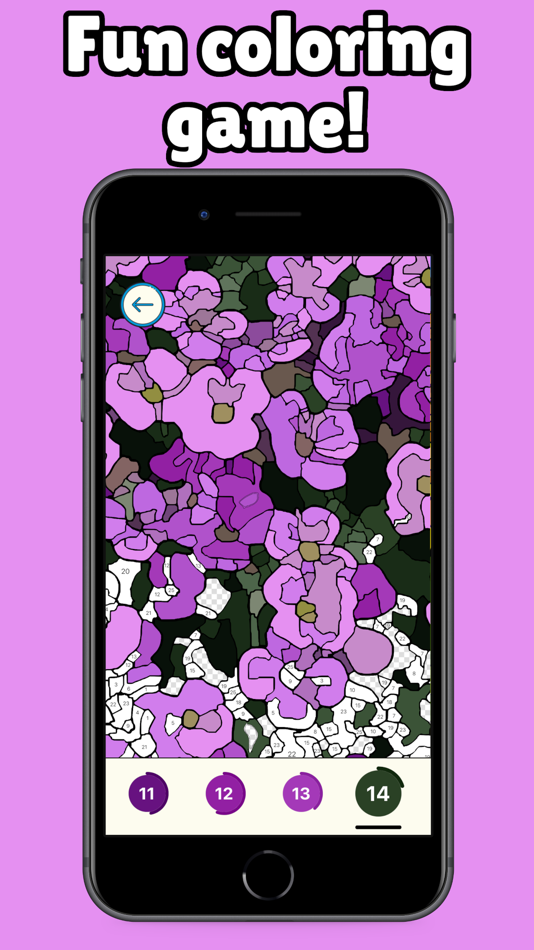 #6. Mega Color - Paint by Number (iOS) 由: Arcspark Innovation Inc.