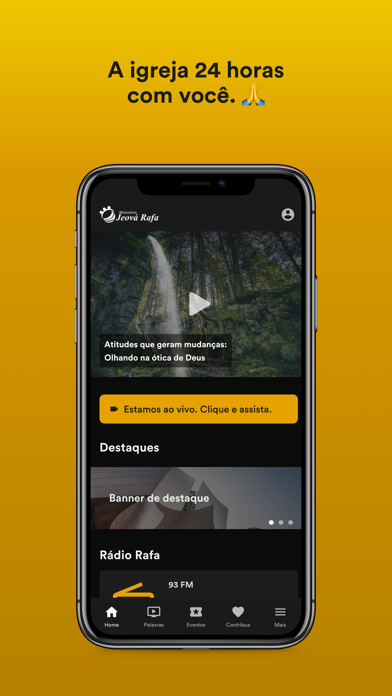 Ministério Jeová Rafa Screenshot