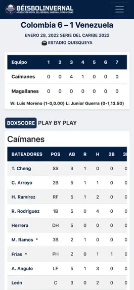 Game screenshot Béisbol Invernal hack
