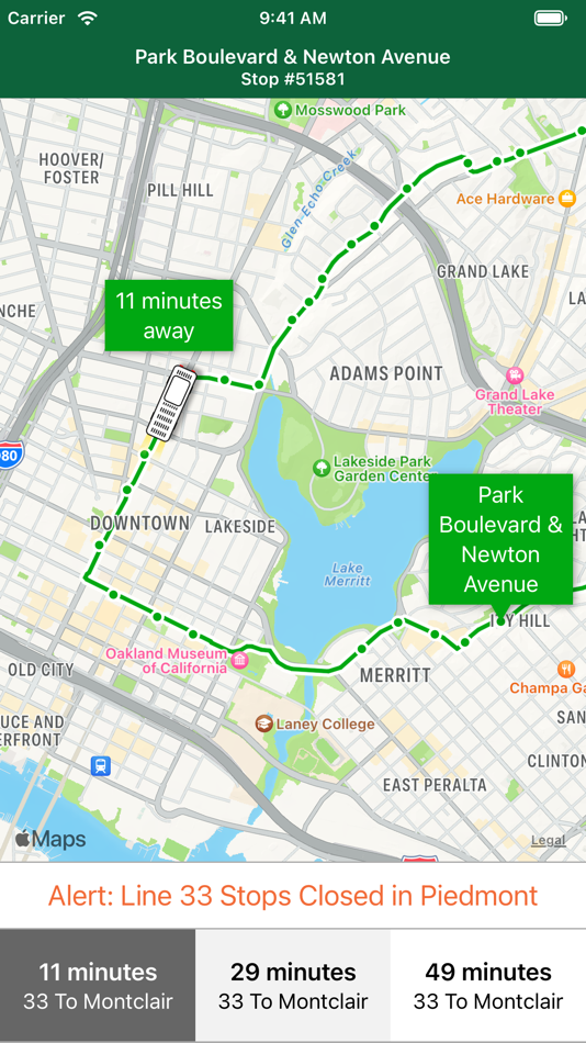 #2. Schedules - AC Transit (iOS) 由: Daniel Levy