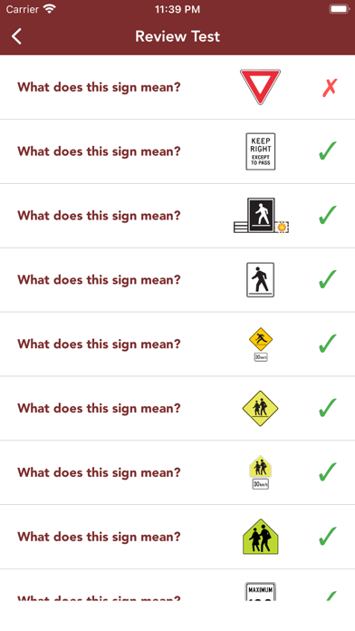 ICBC Practice Knowledge Test + Screenshot