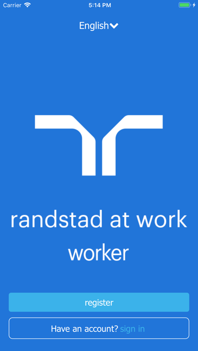 randstad at work - worker Screenshot