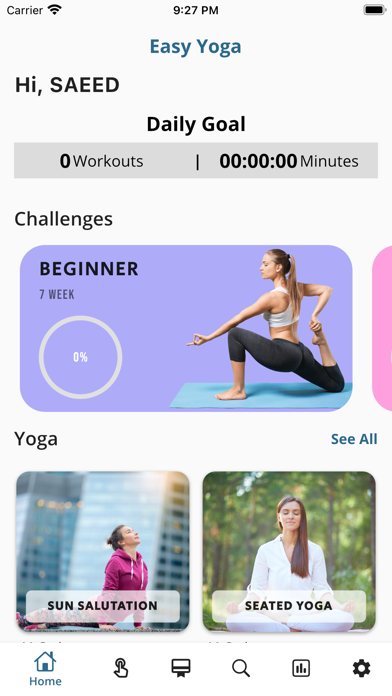 Easy Yoga: Workout+Meditation Screenshot