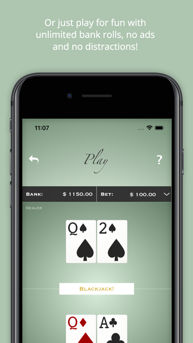 Blackjack by Card Coach Screenshot