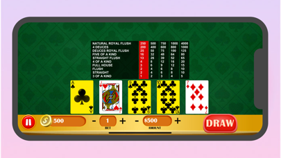 Deuces Wild - Video Poker Screenshot