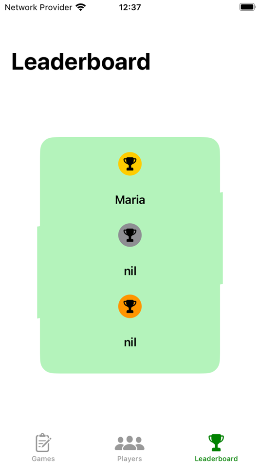 #1. Burraco points taker (iOS) Podle: Matteo Perotta