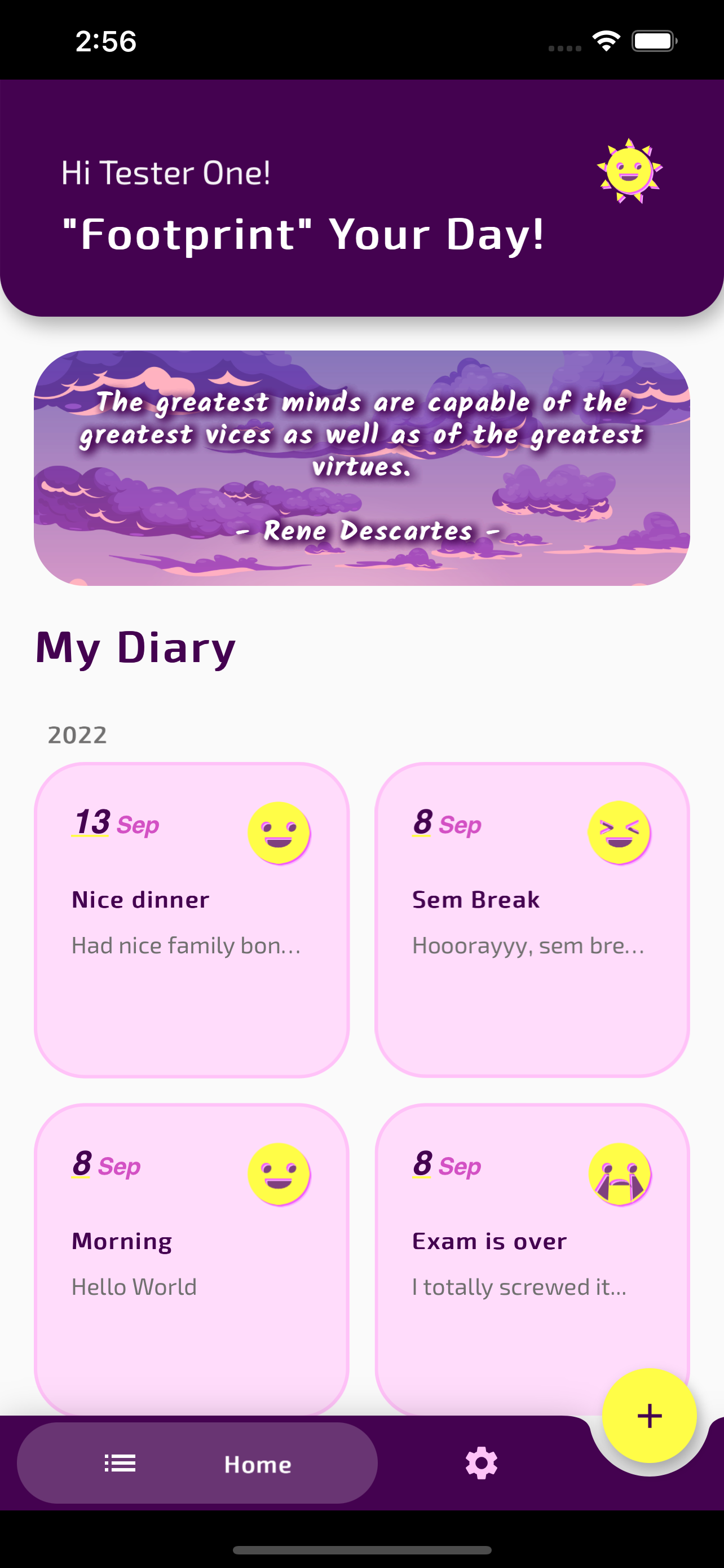 DayPrint - Your Personal Diary