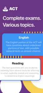 ACT Prep screenshot #1 for iPhone