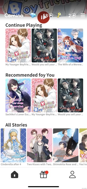 Anime Otome Game: Comino Story  App Price Intelligence by Qonversion