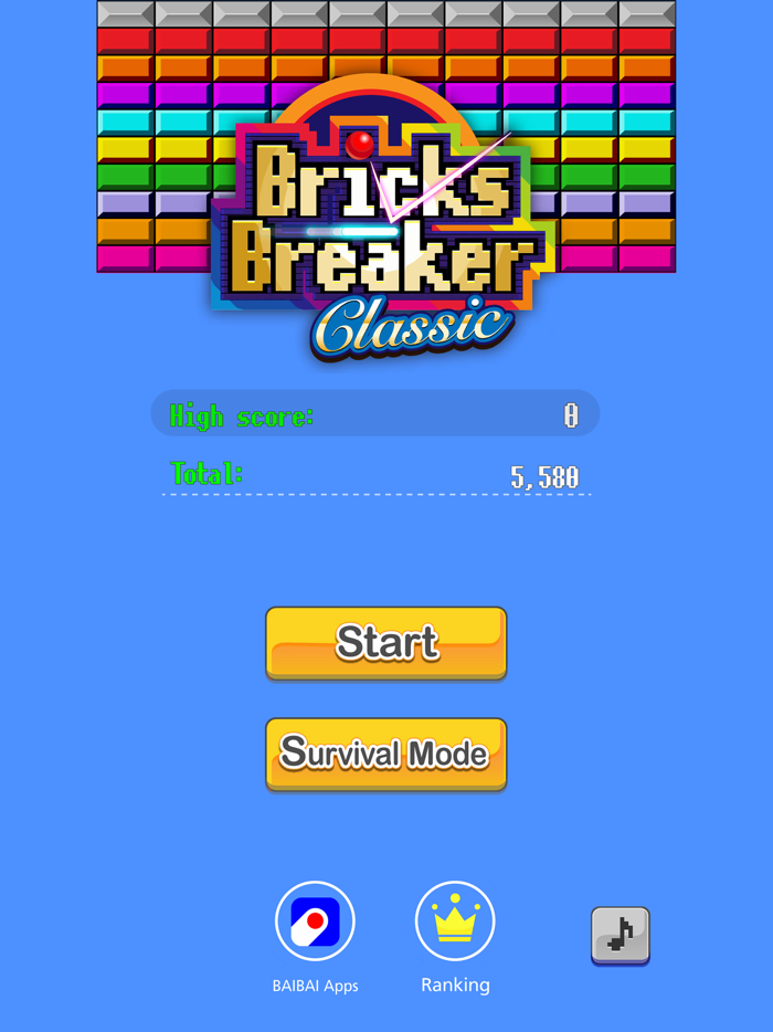 Bricks Breaker Classic arcade