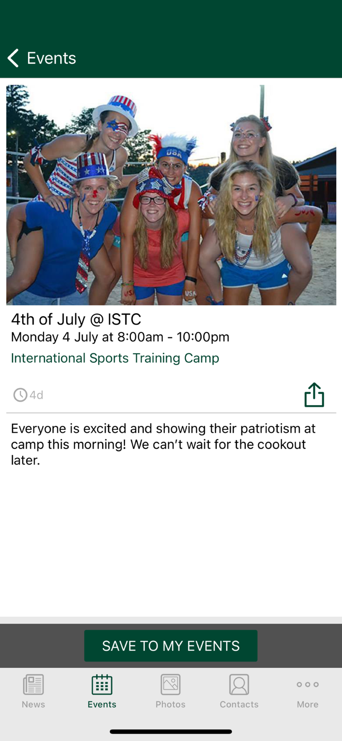 International Sports Camp