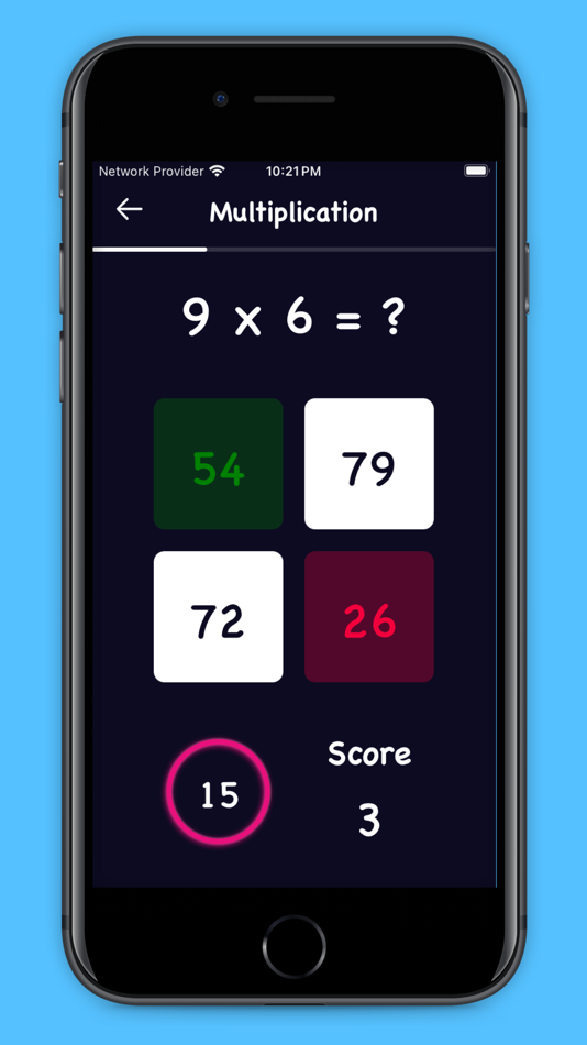 #5. Math Pulse Quiz (iOS) By: Shilpesh Patel