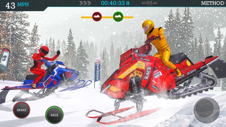 Snow Bike Racing Simulator screenshot-3