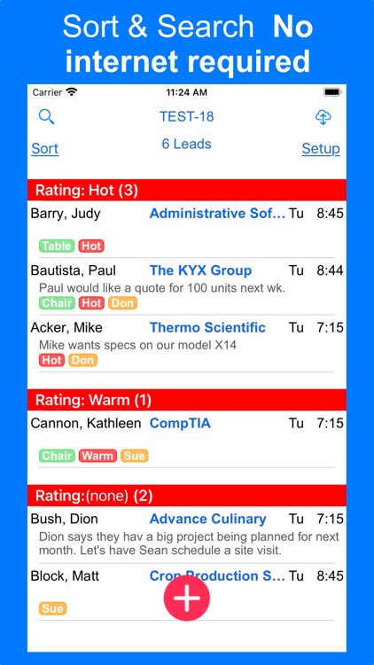 1st Sales Lead Retrieval screenshot-3
