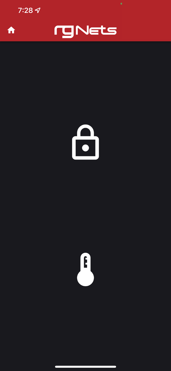 rXg IoT Lock-Thermostat Viewer