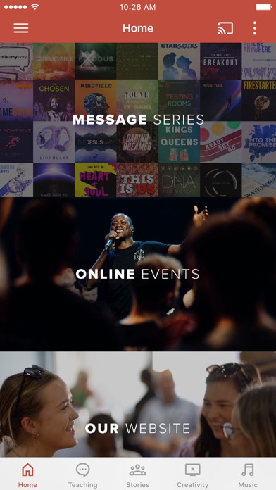 Freedom Church Media App Screenshot
