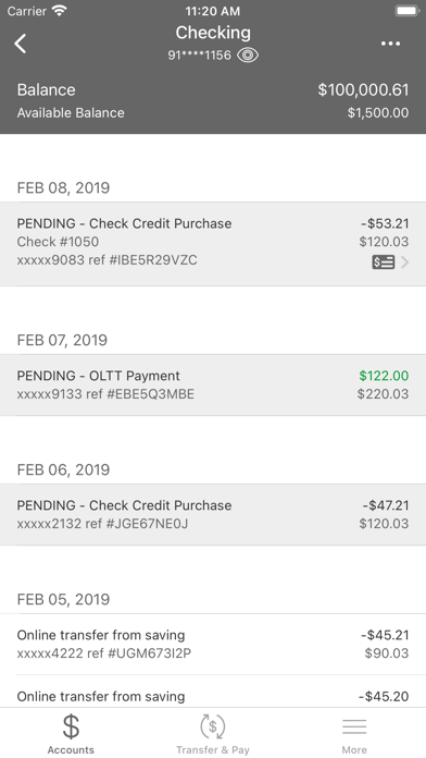 McLennan County Employees FCU Screenshot