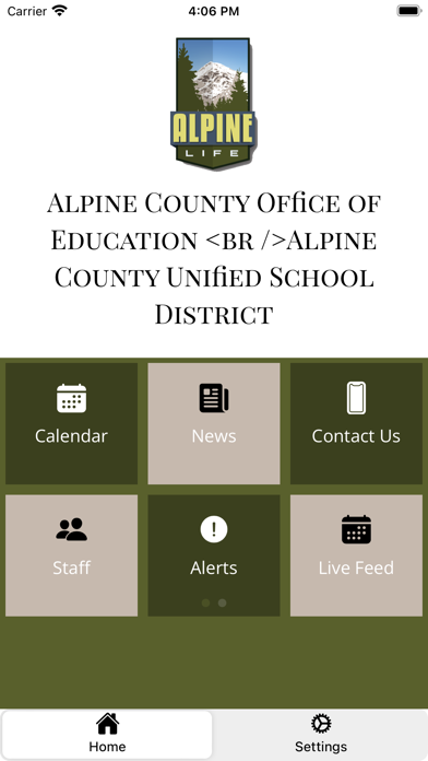 Alpine County USD Screenshot