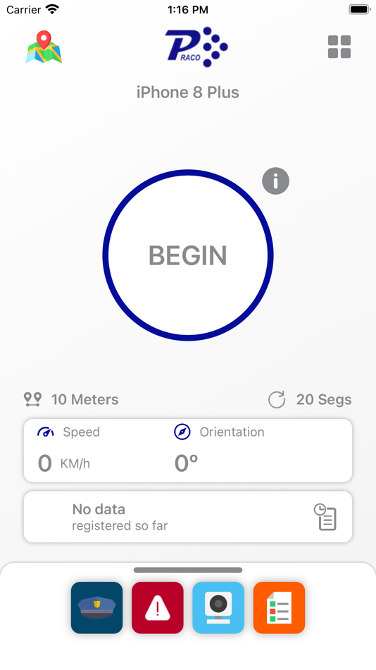 #4. Praco Tracker (iOS) 由: ETRAVE S de RL de CV