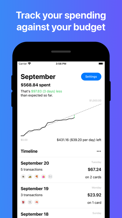 Budget Burndown: Finance Kit Screenshot